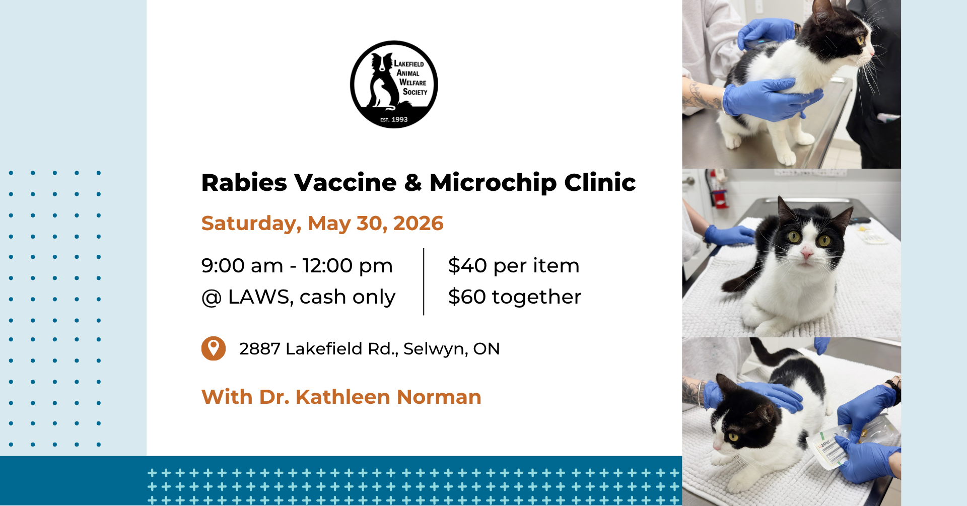 2026 Rabies and Microchip Clinic