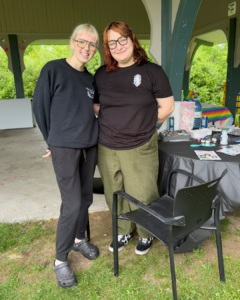 Face painting station