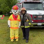 Sparky the Fire Dog and Selwyn Fire Department