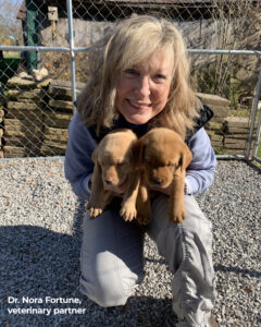 Dr. Nora Fortune, veterinary partner