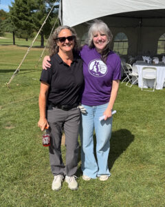 Marilyn Strain, Board Chair, and Lyndsay Lisson-De Ell, Director of Operations