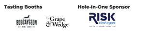 Tasting Booths: Bobcaygeon Brewing Co.; The Grape & Wedge. Hole-in-One Sponsor: Risk Strategies.